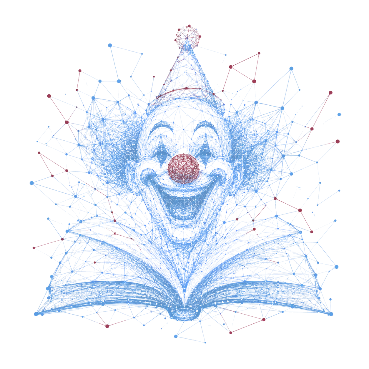 Network illustration of a medical vial